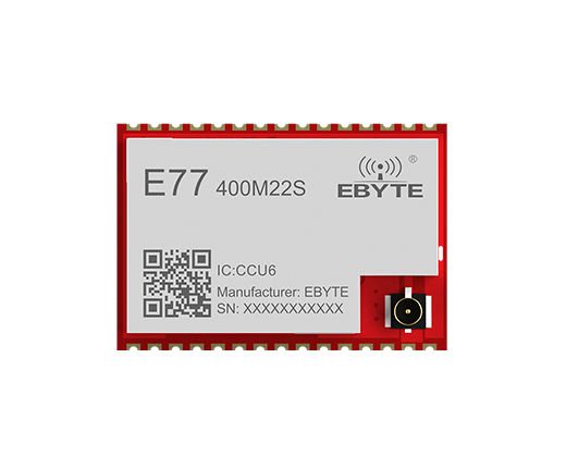E77-400M22S , 433MHz LoRaWAN Modul, STM32WLE5CCU6, 22dBm, 5.6km, UART, SPI