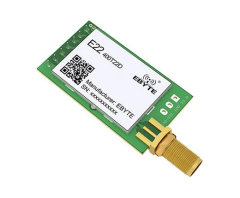 E22-400T22D -V2, 433MHz LoRa Modül , SX1268, 22dBm, 5km, UART, DIP