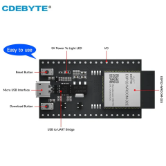ESP32-WROOM-32E-TB , USB Interface 2.4~2.5GHz Support IEEE802.11b/g/n