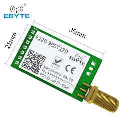E220-900T22D, 868MHz LoRa Modül , LLCC68, 22dBm, 5km, UART, DIP