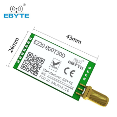 E220-900T30D , 868MHz LoRa Modül, LLCC68, 30dBm, 10km, UART, DIP