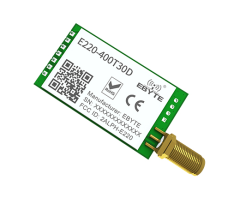 E220-400T30D , 433MHz LoRa Modül , LLCC68, 30dBm, 10km, UART, DIP
