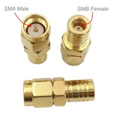 SMA Erkek SMB Dişi Dönüştürücü Konnektör