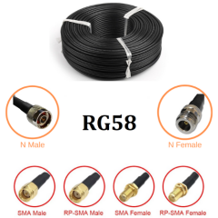 RG58 Düşük Kayıplı Koaksiyel Kablo,