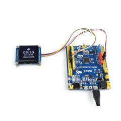 1.5inch OLED Display Module, 128×128 Resolution, SPI / I2C Communication, Black / White Display Color