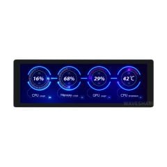 7.9inch IPS Display, 400×1280 Pixel, Toughened Glass Panel, HDMI Interface, Optional Touch Function