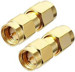 SMA Erkek SMA Erkek Dönüştürücü Konnektör 180 derece