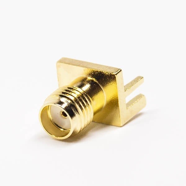 SMA EDGE 180° PCB Konnektör , 11mm