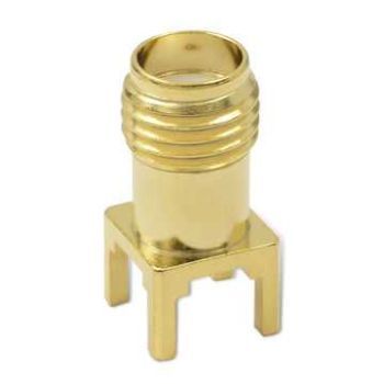 SMA KE PCB 180° Konnektör, 8mm