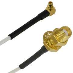 MMCX/M to SMA Kablo , MMCX - SMA/f , RG178 kablo 20cm