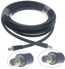 LMR240 Düşük Kayıplı Koaksiyel Kablo,, 3 Metre - RP-SMA/Male - SMA/Male