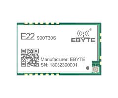 E22-900T30S, 868MHz LoRa Module, 30dBm, 10km, SMD, UART