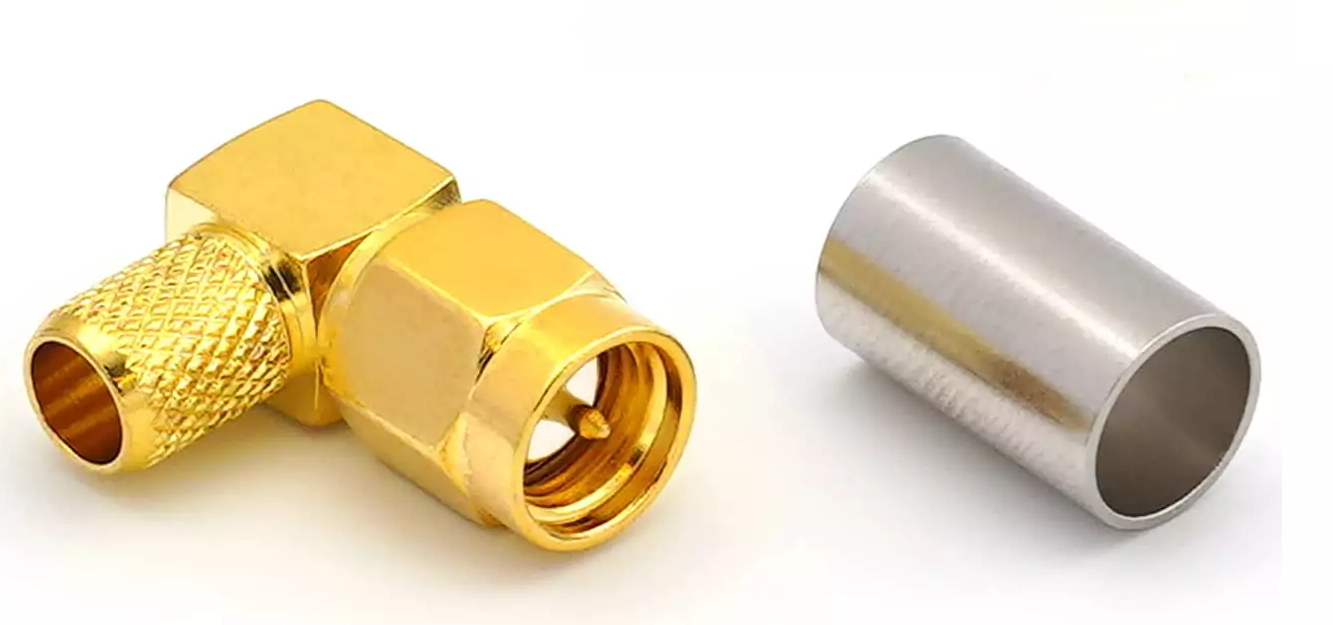 SMA-Erkek Konnektör 90Derece