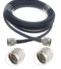 LMR200 Düşük Kayıplı Koaksiyel Kablo,, 5 Metre - N/Male - N/Male