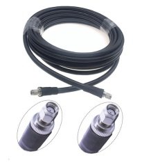 LMR200 Düşük Kayıplı Koaksiyel Kablo,, 5 Metre - RP-SMA/Male - RP-SMA/Male