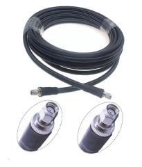 LMR400 Düşük Kayıplı Koaksiyel Kablo, 3 Metre - RP-SMA/Male - RP-SMA/Male