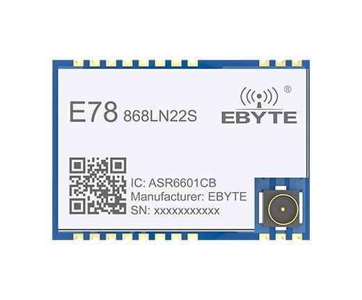 E78-LN Series, LoRaWAN module E78-868LN22S(6601)