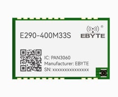 E290-400M33S, 433/470MHz LoRa Modül,  33dBm, 16km, SPI, SMD